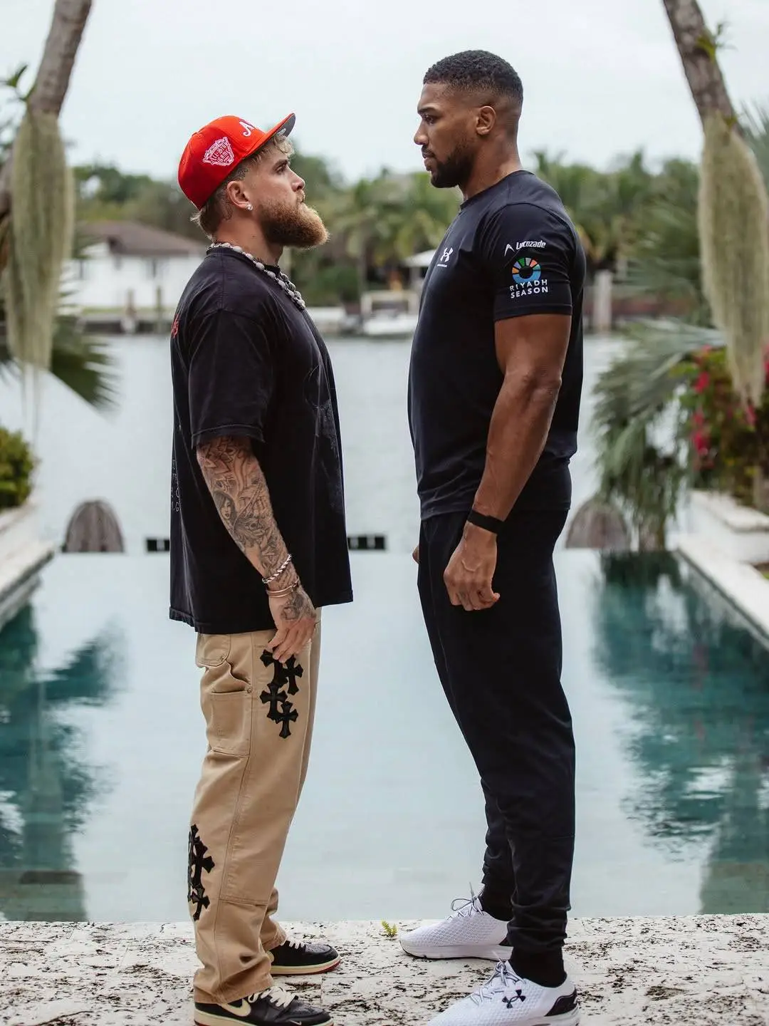 There's no bad blood between Joshua and Paul (Instagram / Anthony Joshua)