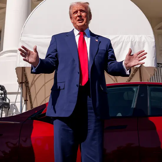 Reason why Donald Trump will never be able to drive a Tesla following passionate speech with Elon Musk