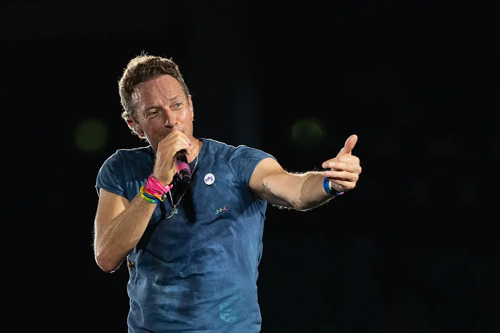 The lead singer encouraged fans to 'send love' to anyone who has 'been going through terrible stuff.' (Jo Hale/Contributor/Getty)