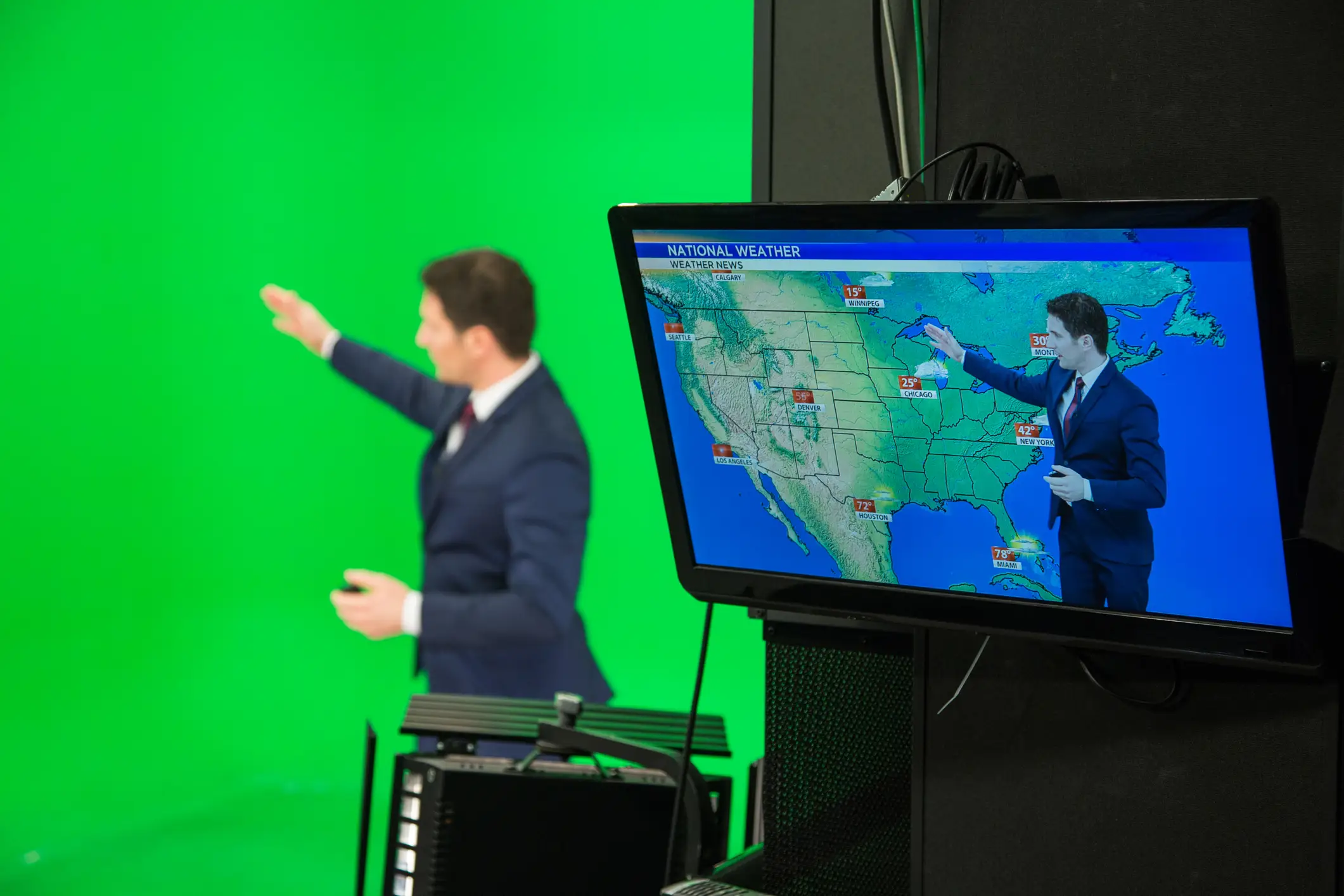 The woman tried to sue a weatherman for his forecast (simonkr/Getty Images)