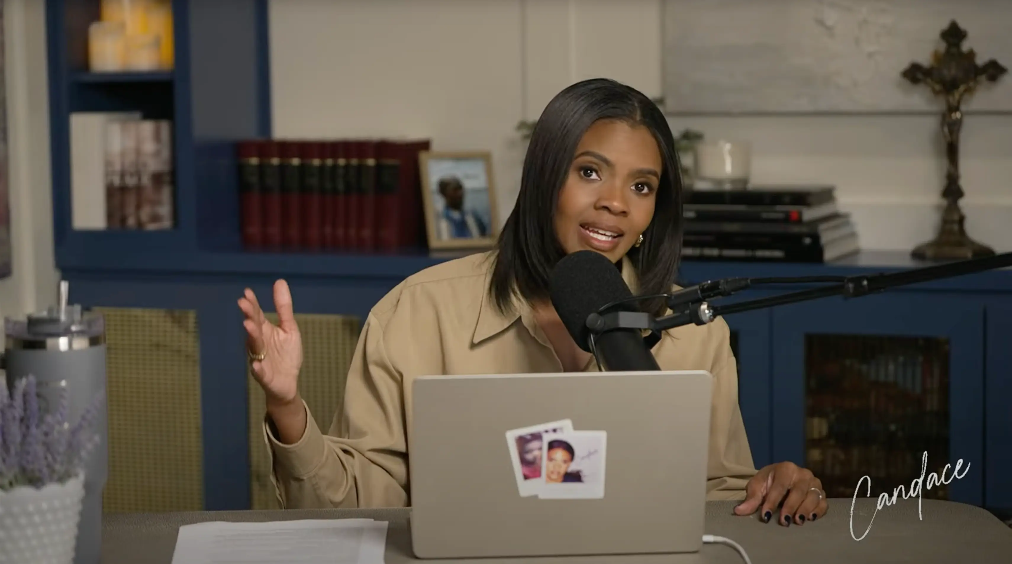 Candace Owens has spoken out on her podcast (YouTube/@RealCandaceO)