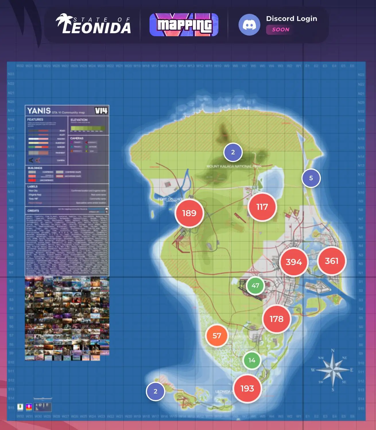 The GTA Online snapshot looks remarkably like the fan-made mapping project (State of Leonida)