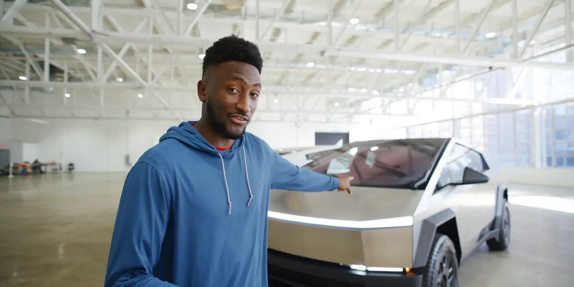 MKBHD's Cybertruck videos have proven both popular and divisive since their release (YouTube/Marques Brownlee)