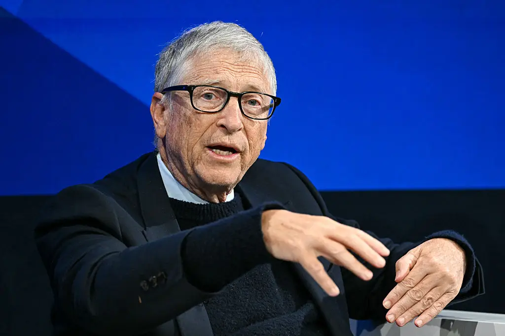 Bill Gates has issued a new warning over the risks surrounding artificial intelligence (Fabrice COFFRINI/AFP via Getty Images)