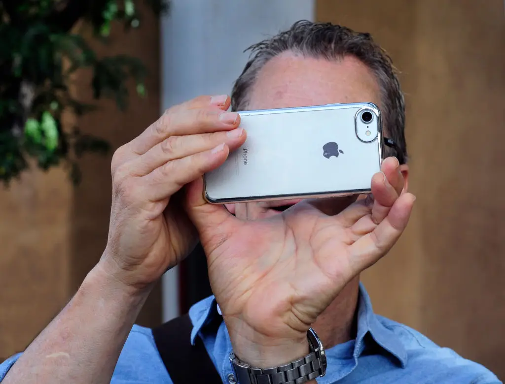 iPhones have let you swipe to access the camera for years, but you might want to turn it off now (Robert Alexander/Getty Images)