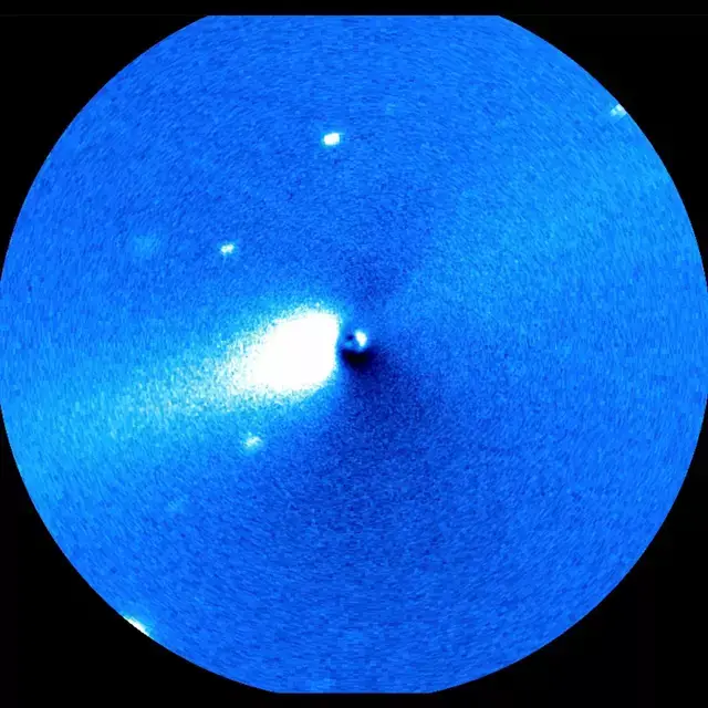 New images have shown 3I/ATLAS still intact after passing the Sun (David Jewitt and Jane Luu/Nordic Optical Telescope)