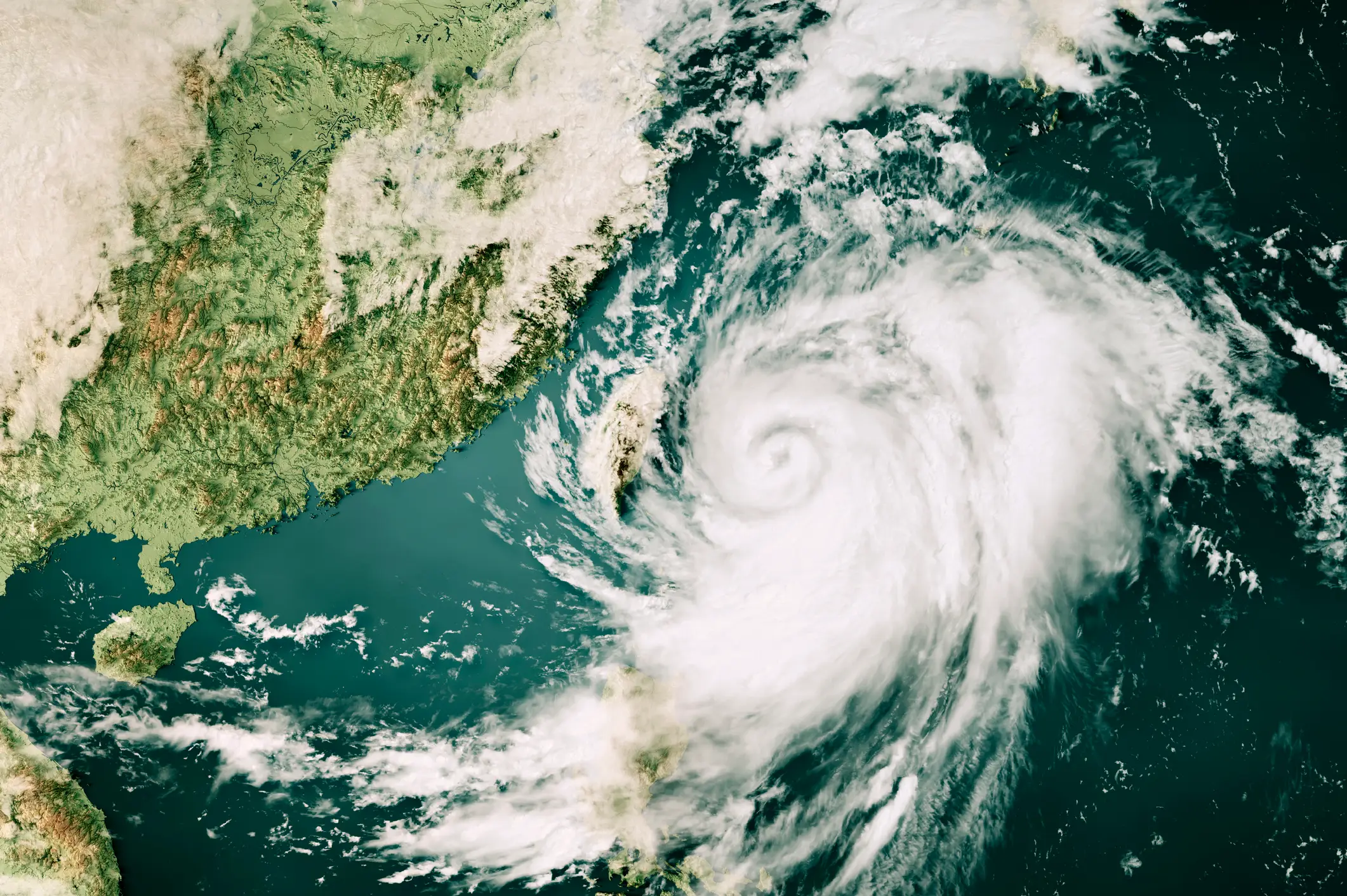 A warning has been issued by Taiwan about the incoming storm (FrankRamspott/Getty Images)
