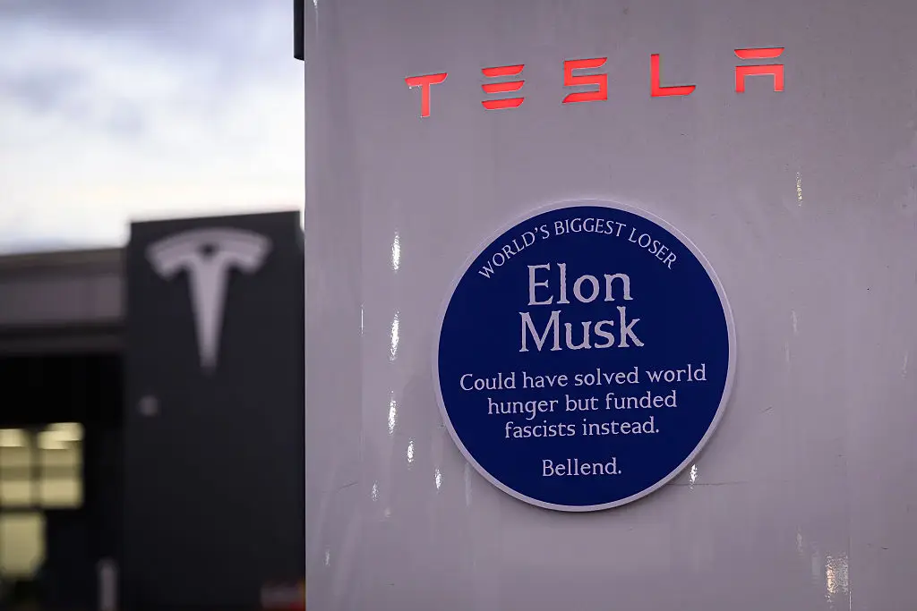 There continues to be a vocal backlash against Elon Musk (Leon Neal / Staff / Getty)