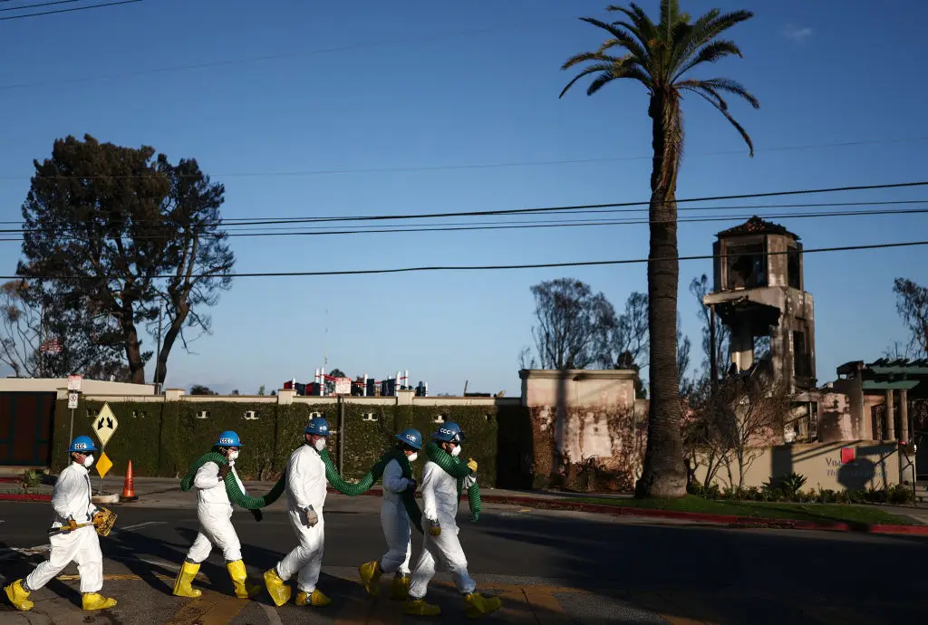 The California wildfires have already got 2025 off to an unfortunate start (Mario Tama / Staff / Getty)
