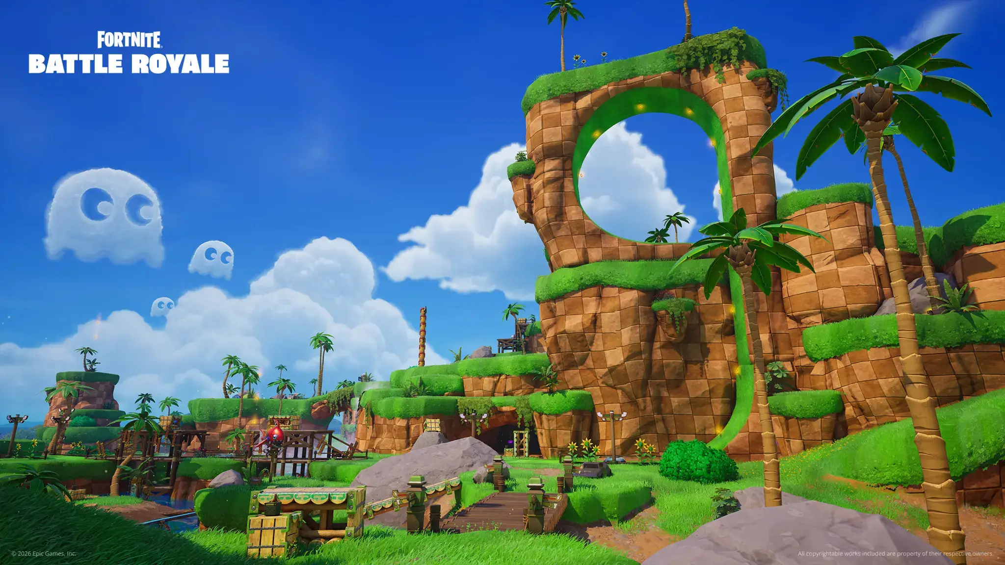 There are new collaborations with iconic games like Sonic, Kingdom Hearts, and Spyro in this new season (Epic Games)