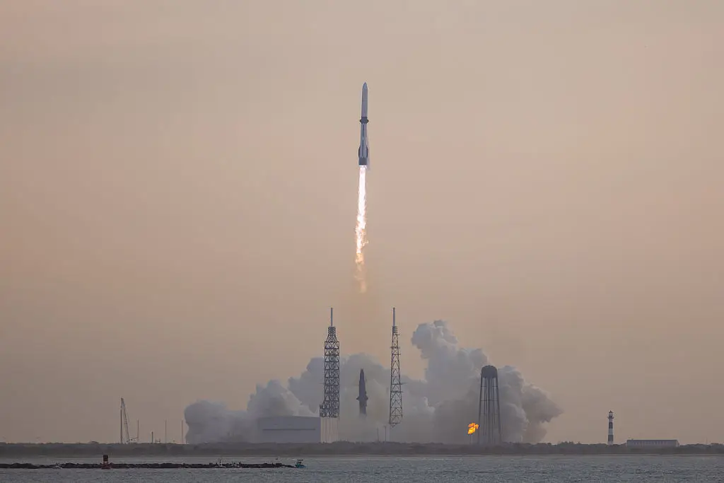 The New Glenn rocket could be grounded for months (NurPhoto / Contributor / Getty)