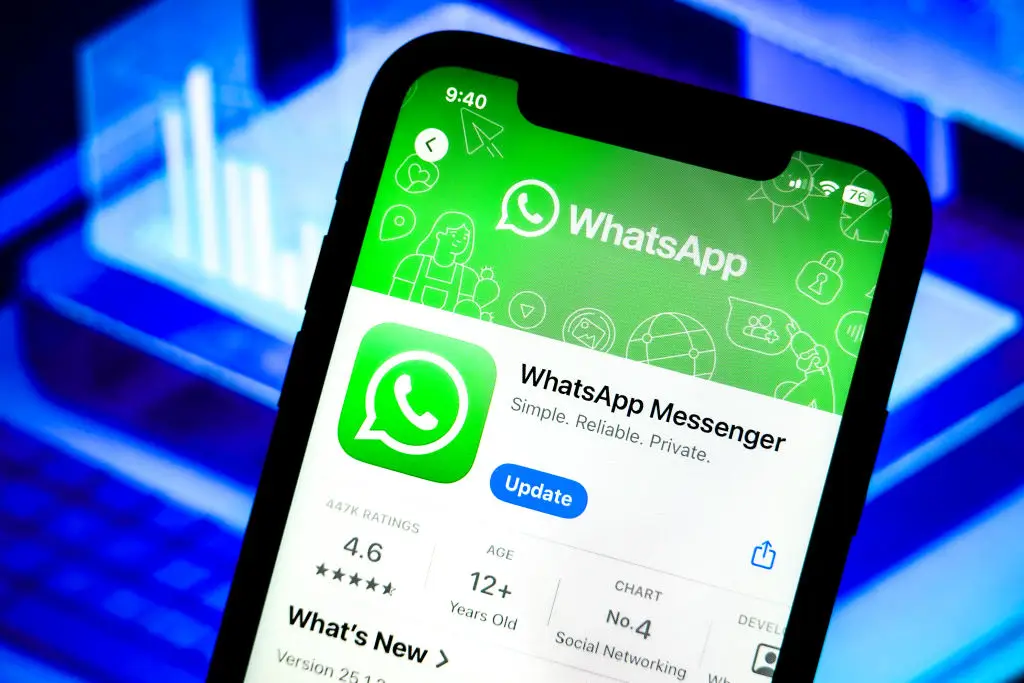 iPhone users can now set WhatsApp as their default messaging service (Sheldon Cooper/SOPA Images/LightRocket via Getty Images)