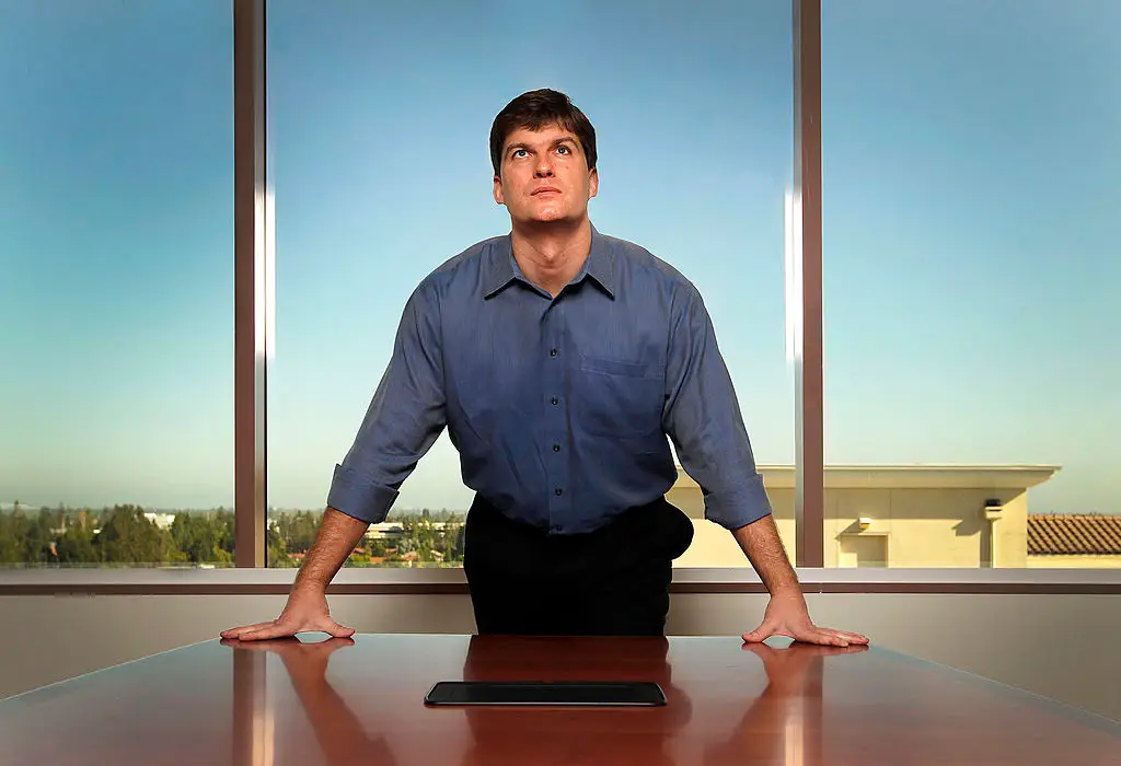 Michael Burry has emerged as one of the biggest skeptics of the current AI-dominated market (Tony Avelar/Bloomberg via Getty Images)
