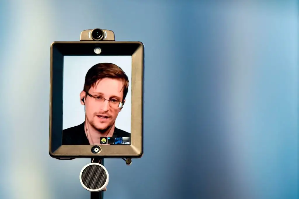 Snowden has warned that everything you do on your phone is observed, and that's become more of a concern in a mobile-first world (Patricia De Melo Moreira/AFP via Getty Images)