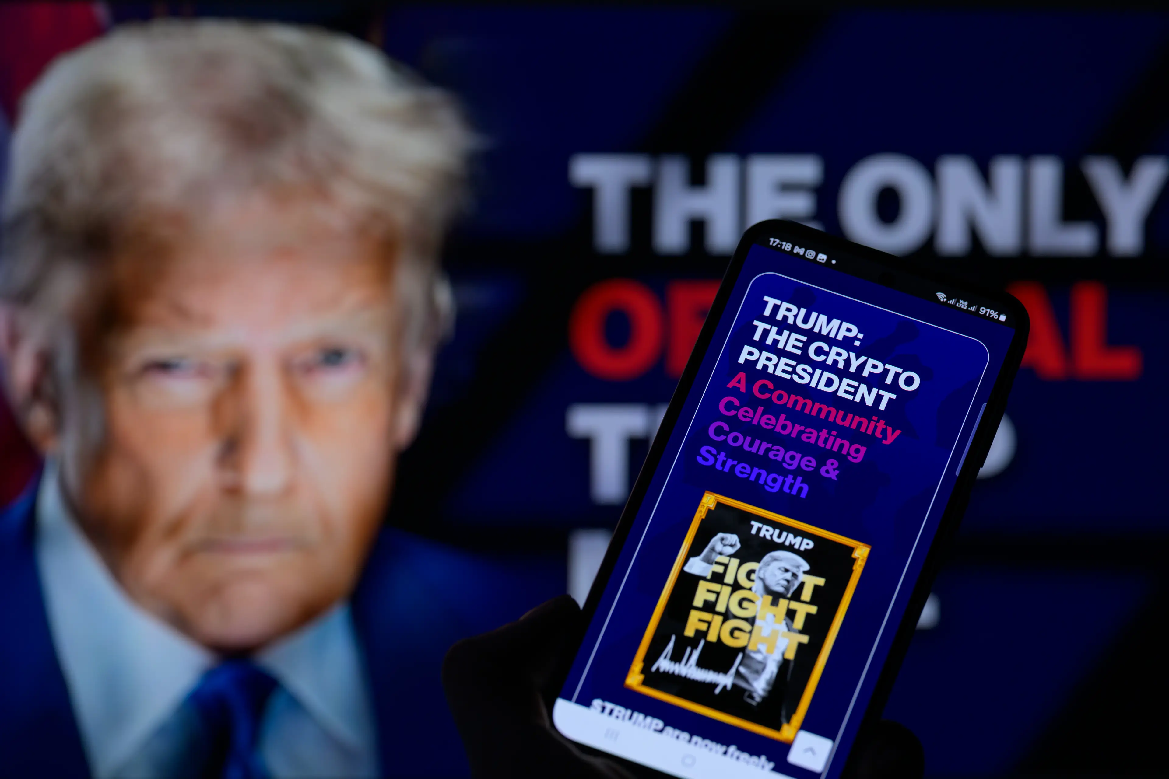 Donald Trump's net worth has soared since he launched $TRUMP (NurPhoto / Contributor / Getty)