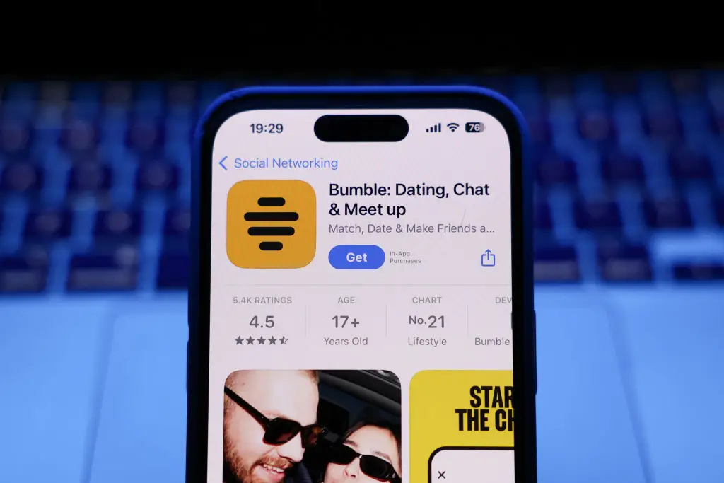 Bumble is making major changes to its core app features, paving the way for something 'revolutionary' (Jakub Porzycki / NurPhoto via Getty Images)