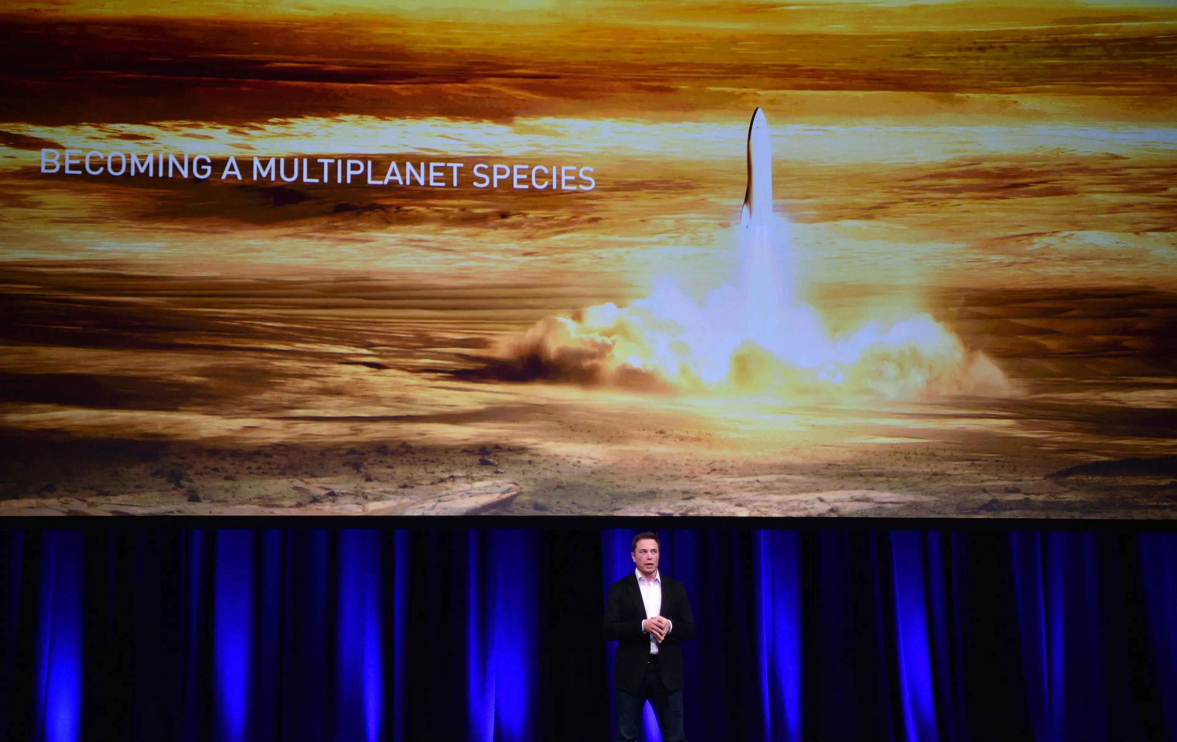 Elon Musk hopes to colonize Mars (PETER PARKS/AFP via Getty Images)