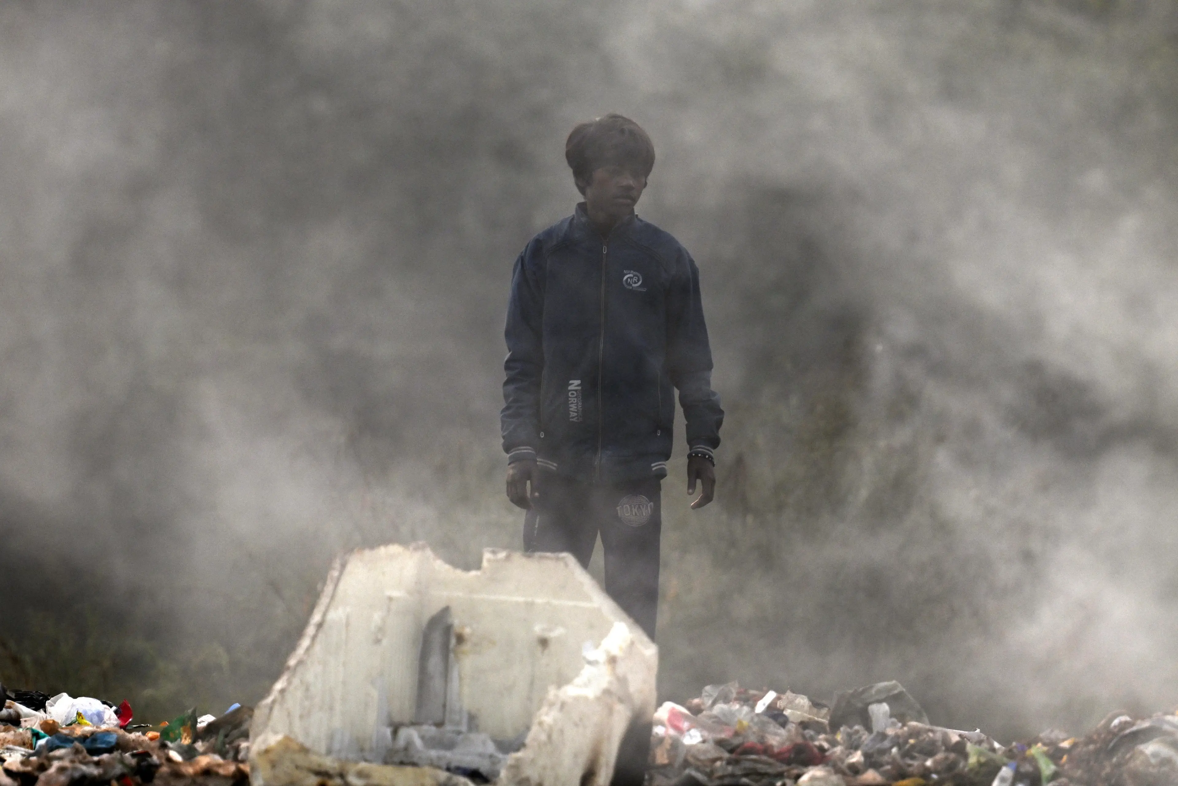 Air pollution is already ravaging some regions (ARUN SANKAR / Contributor / Getty)