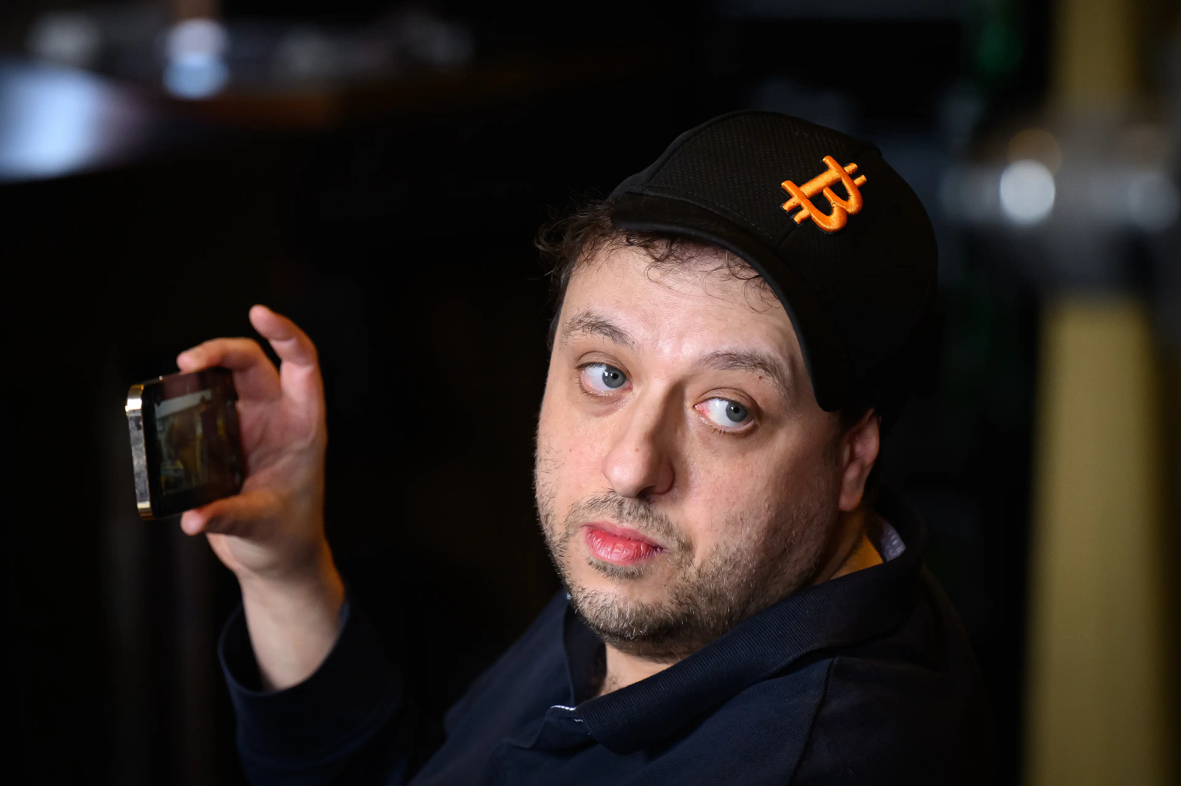 Stephen Mollah who claimed to be Bitcoin inventor (Leon Neal / Getty)