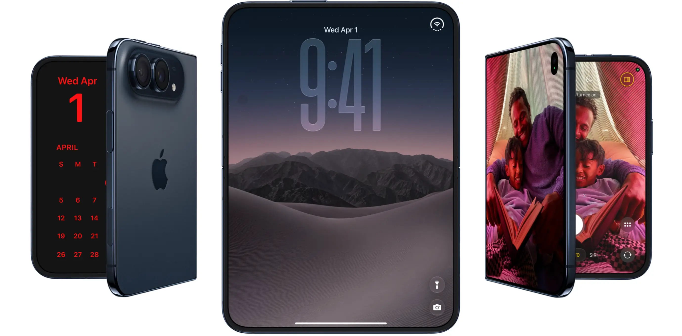 Apple’s first foldable phone, the iPhone Duo, is set to be released on Friday (Apple)