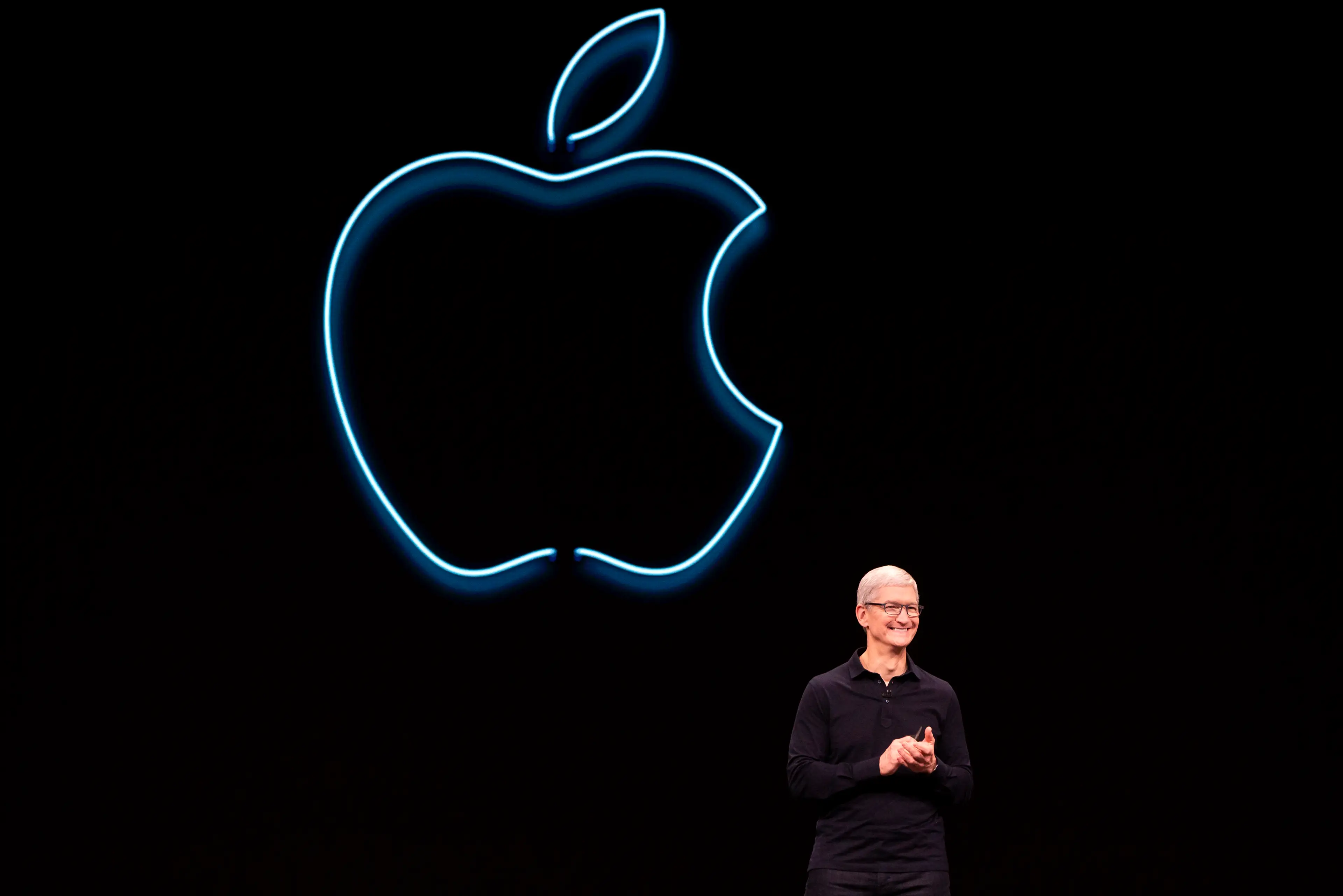 The event will take place at the Steve Jobs theater in Apple Park on September 9 (Brittany Hosea-Small/AFP via Getty Images)