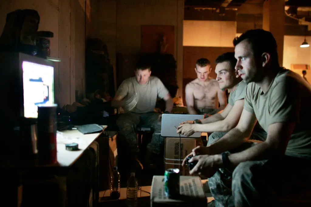 The US Army has already used video games to try and encourage enlisting (Joe Raedle / Staff / Getty)