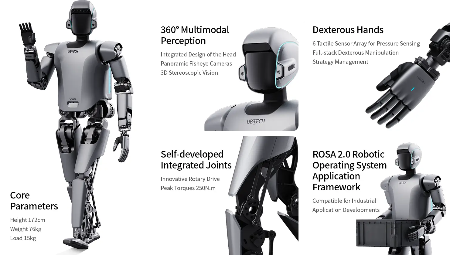 It has taken several months to train UBTech robots on 3C production (UBTech)