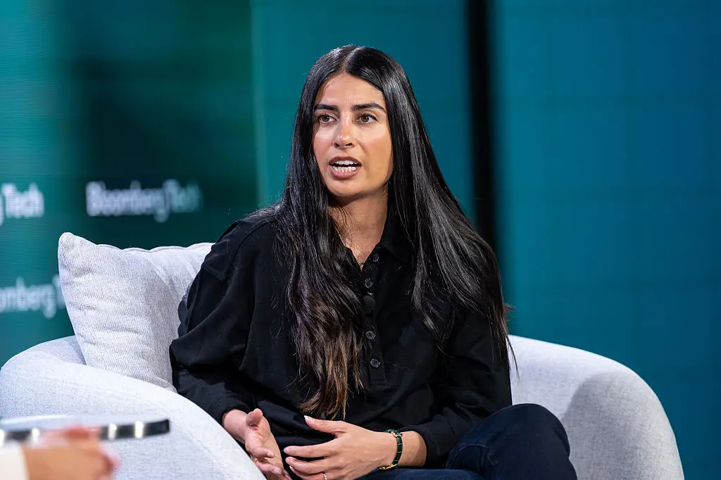 Asha Sharma remained tight-lipped amid questions surrounding a disc drive for the next Xbox console (David Paul Morris/Bloomberg via Getty Images)