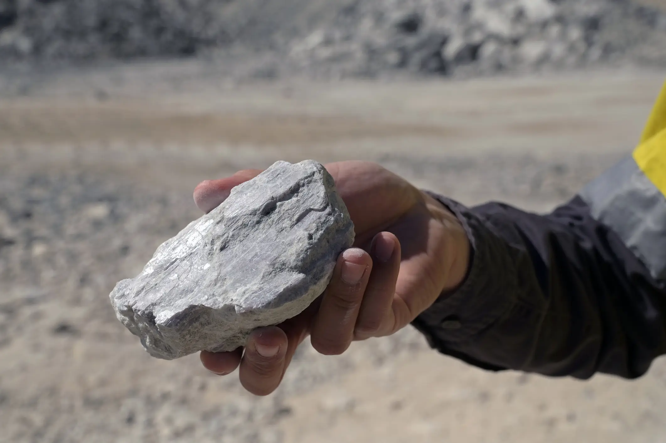 Lithium is typically found in salt brine deposits. (Bloomberg Creative/Getty)