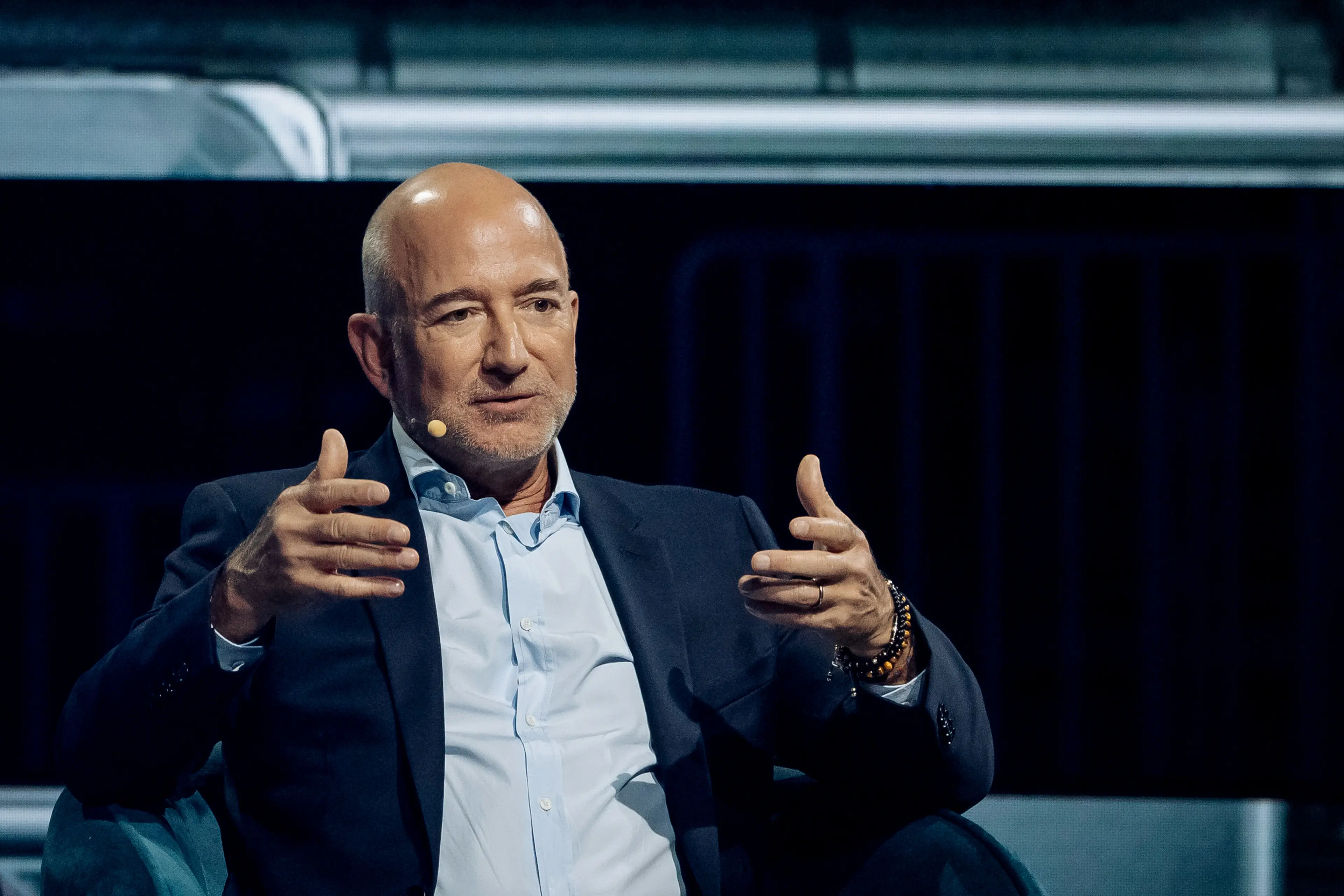 Jeff Bezos retired back in 2021 when he stepped down as the CEO of Amazon (Eva Marie Uzcategui/Bloomberg via Getty Images)