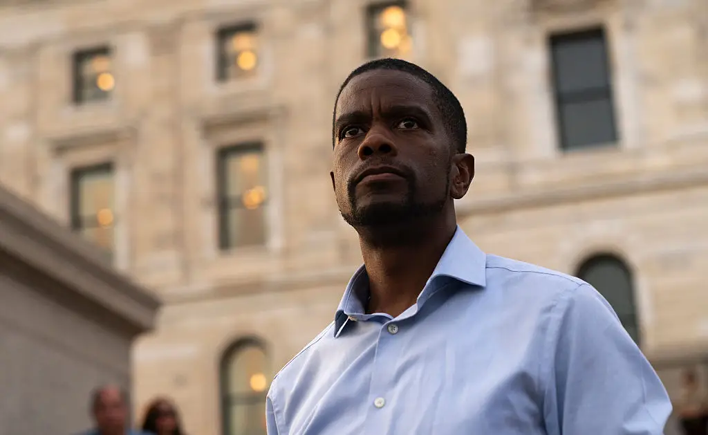 St. Paul mayor Melvin Carter confirmed officials are working with the FBI (Stephen Maturen/Getty Images)