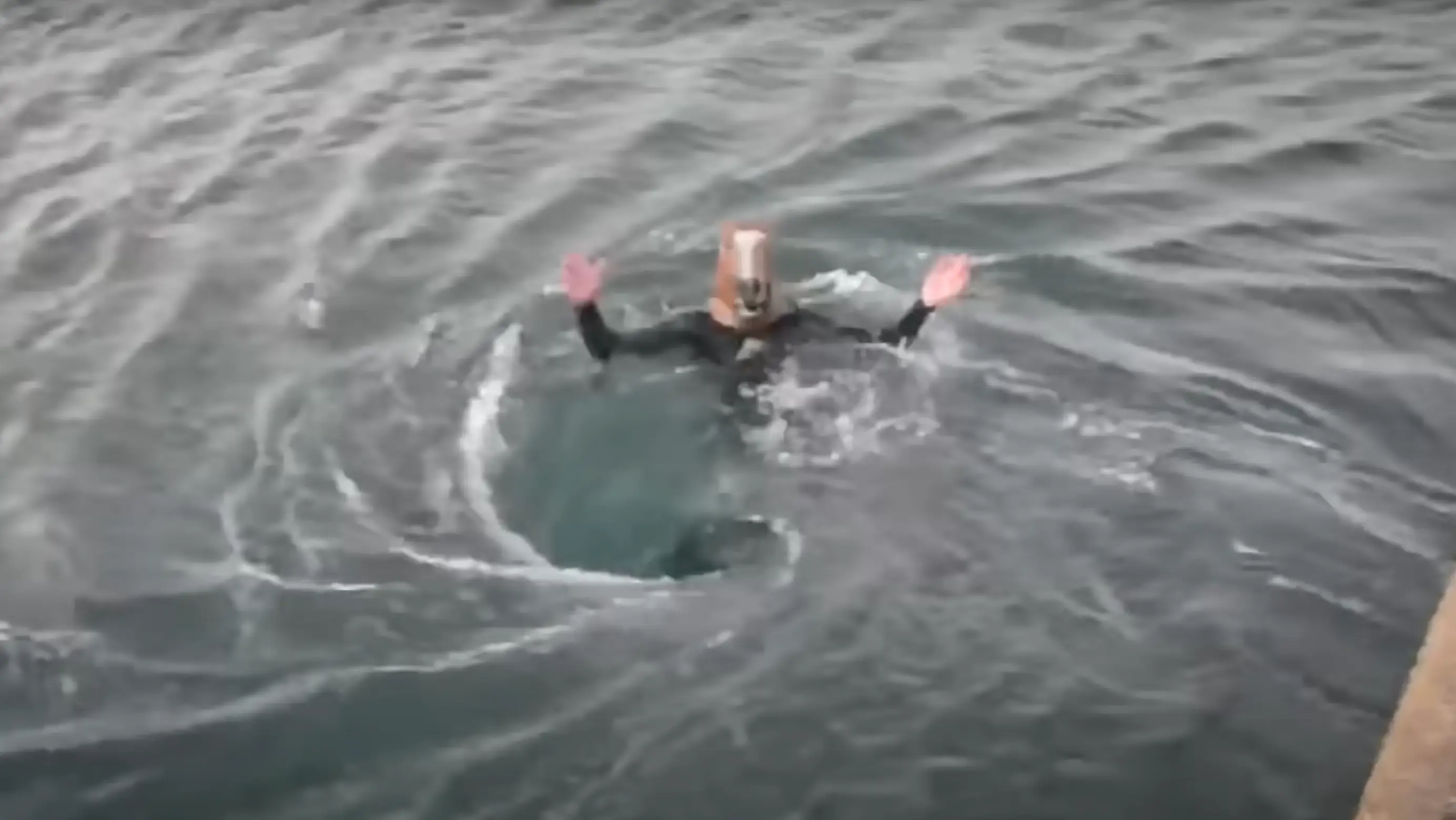 The YouTuber's final moments were caught on camera (Jacob Cockle)