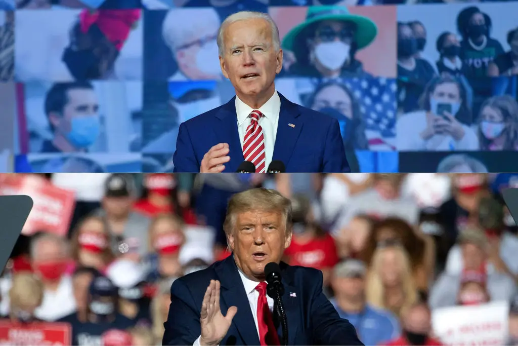 Donald Trump claims he lost the 2020 election to voter fraude (JIM WATSON / Contributor / Getty)