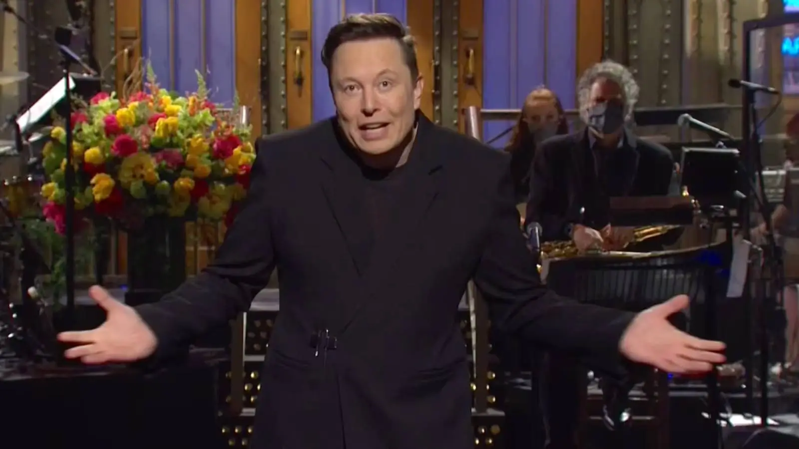 Musk is accused of making one cast member cry when he appeared on the show (NBC)