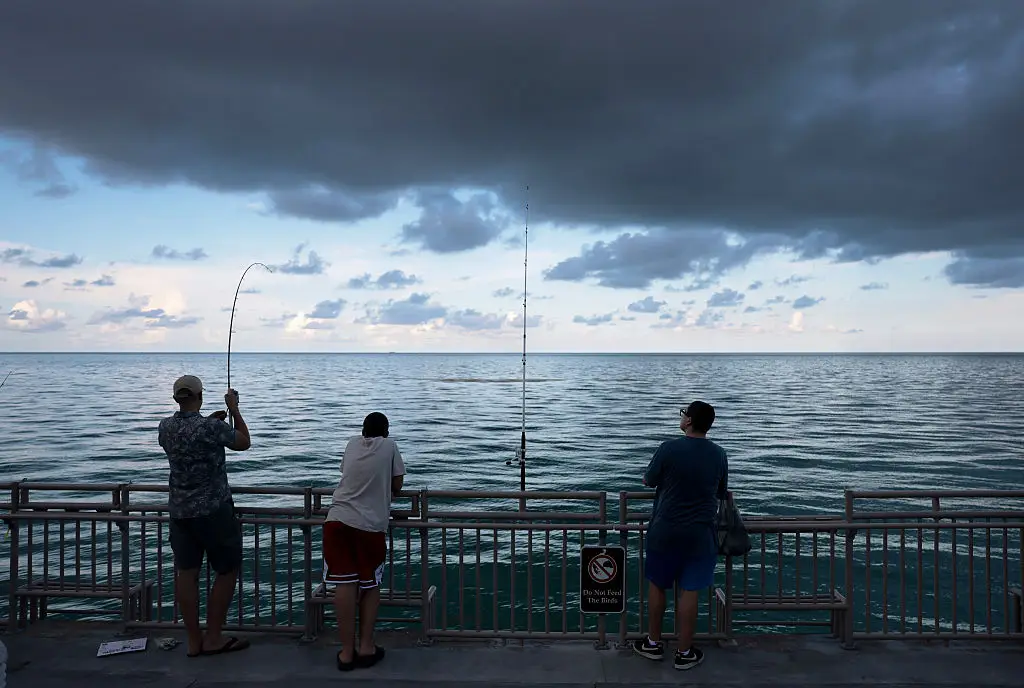 Health officials are warning those with open wounds to stay out of the water (Joe Raedle / Staff / Getty)