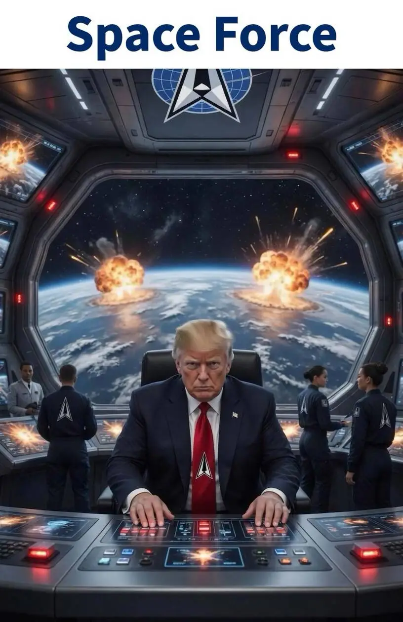 Trump shared several Moon-themed posts on Truth Social (Truth Social / Donald Trump)