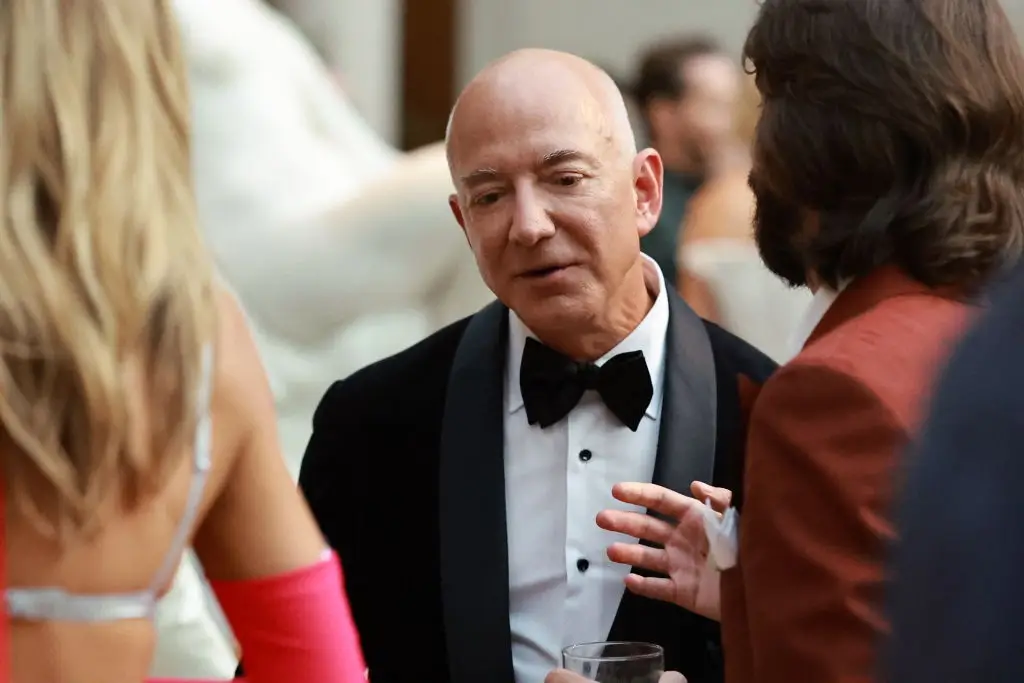 Bezos remains one of the leading figures funding bioengineering (Arturo Holmes/MG24/Getty Images for The Met Museum/Vogue)