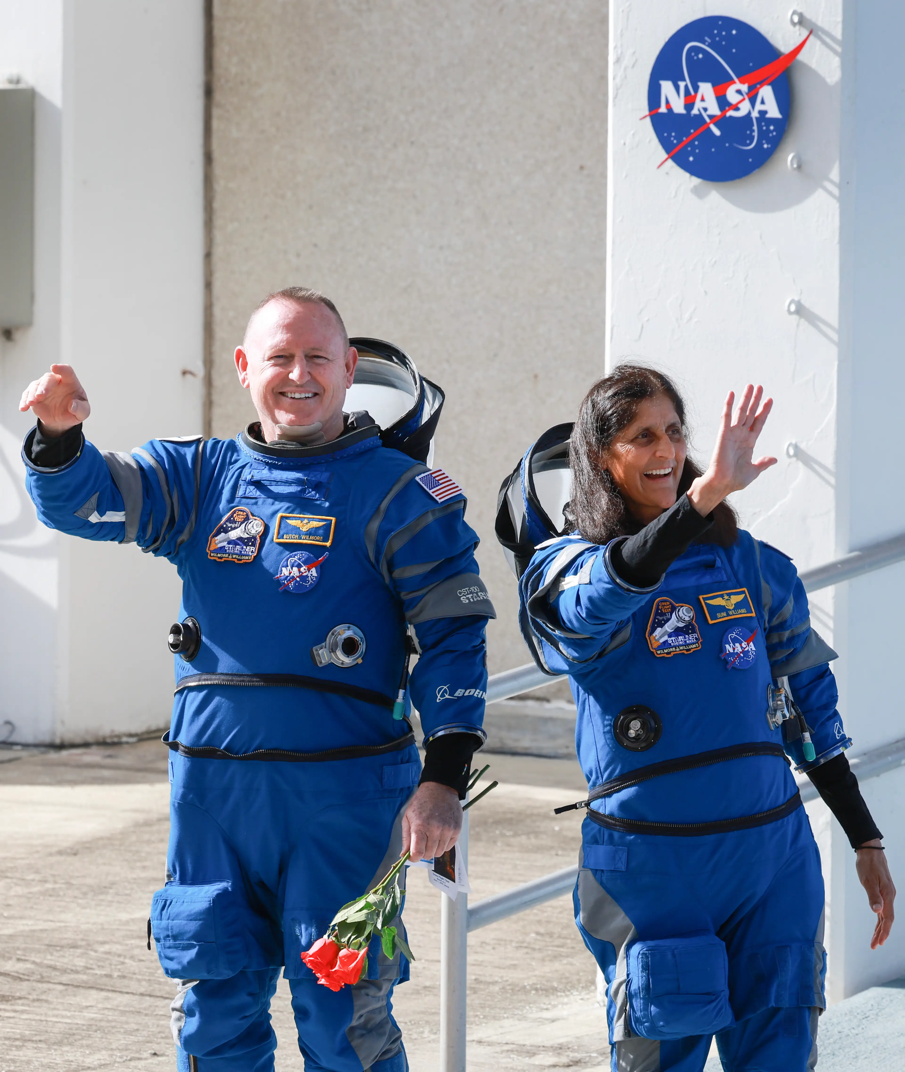 Suni Williams and Butch Wilmore have been stranded in space since June 2024 (Joe Raedle / Staff)