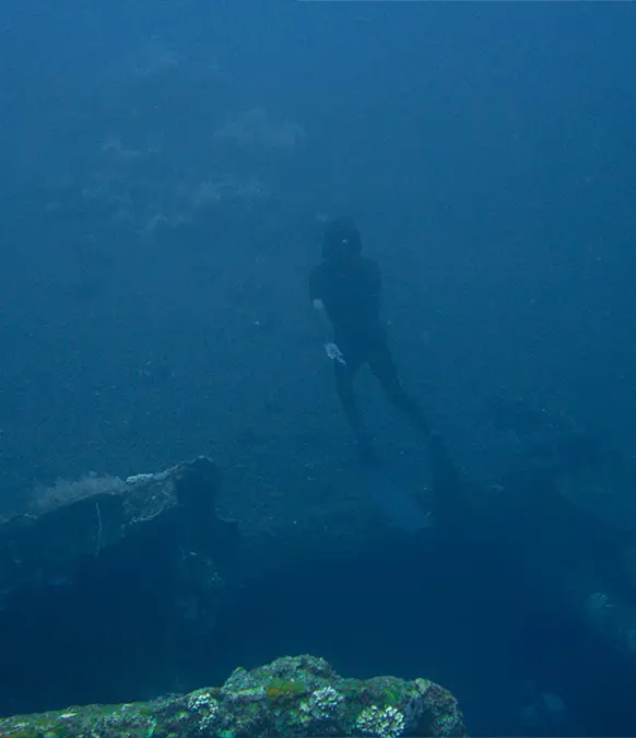 Ten days after the search 'presumed human remains' were found / Gunawan Prasetyo/Getty