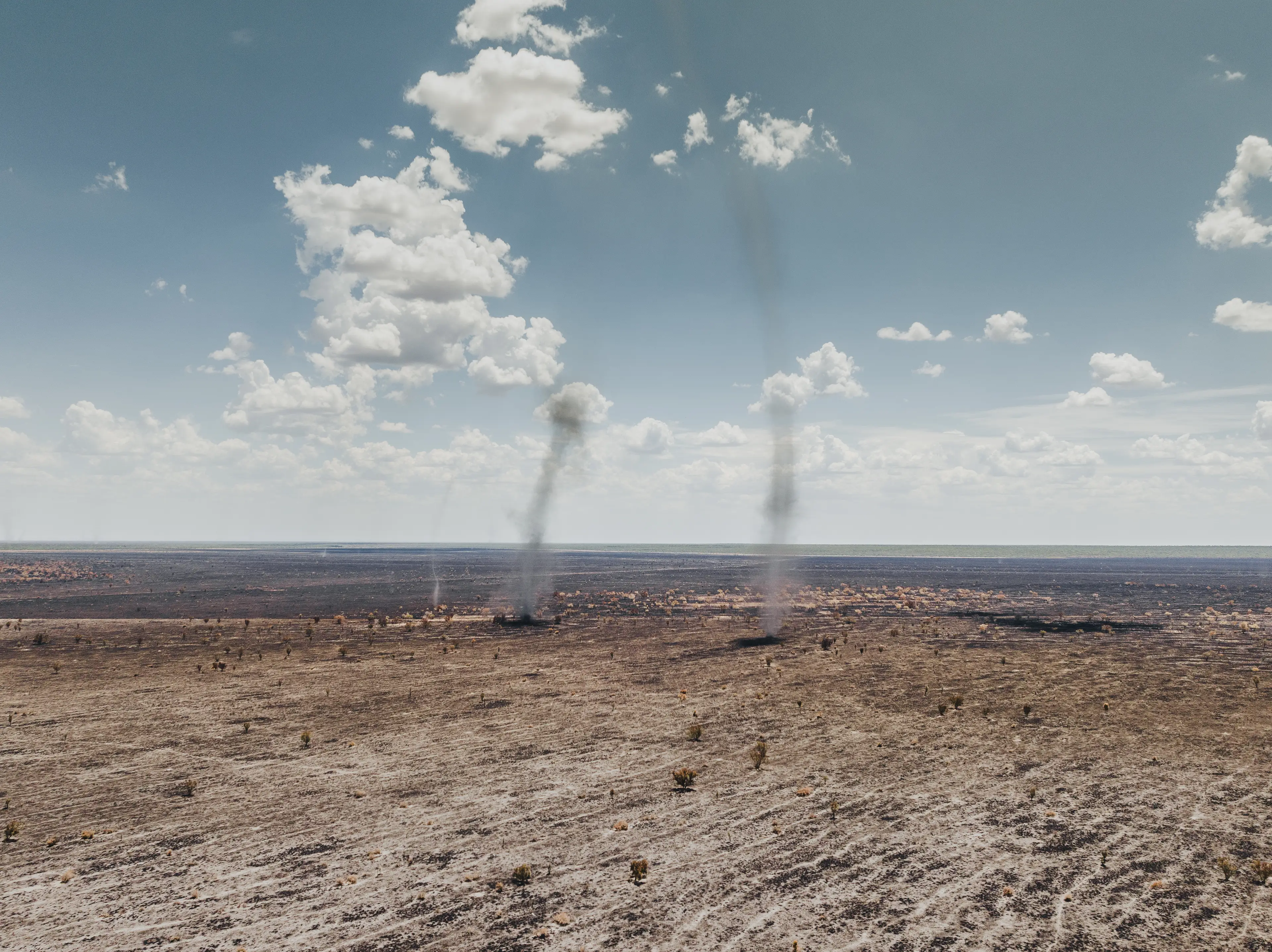 Australia is hit by up to 80 tornadoes a year (Abstract Aerial Art /Getty)