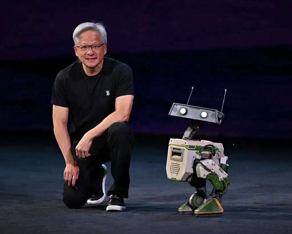 Huang has added a not-so-small fortune to his net worth in 2025 (Anadolu / Contributor / Getty)