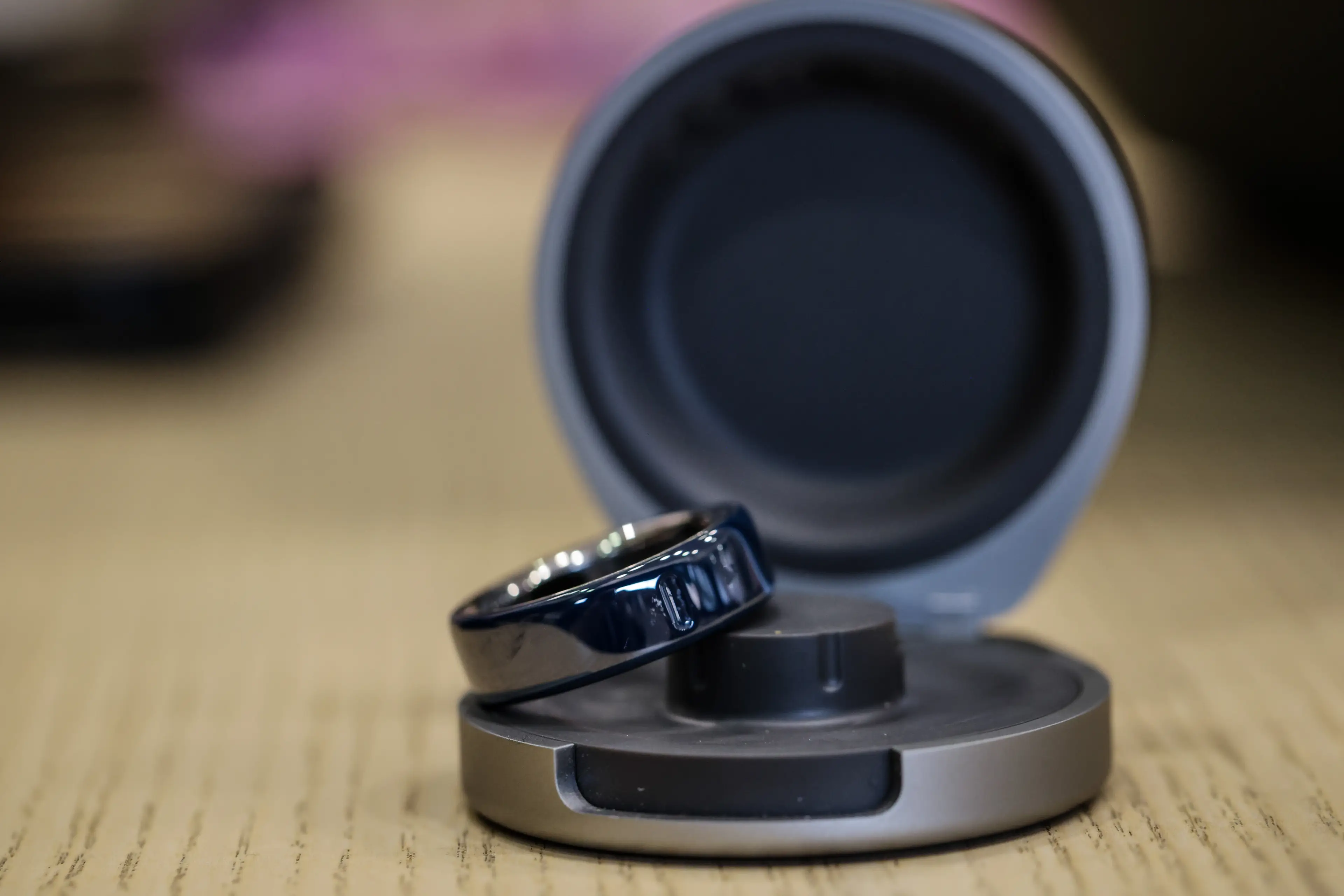 The latest Oura Ring model has been unveiled (Angel Garcia/Bloomberg via Getty Images)
