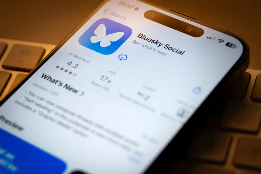 Bluesky appears to have stuck the landing as 'the' Twitter replacement (Jaap Arriens/NurPhoto via Getty Images)