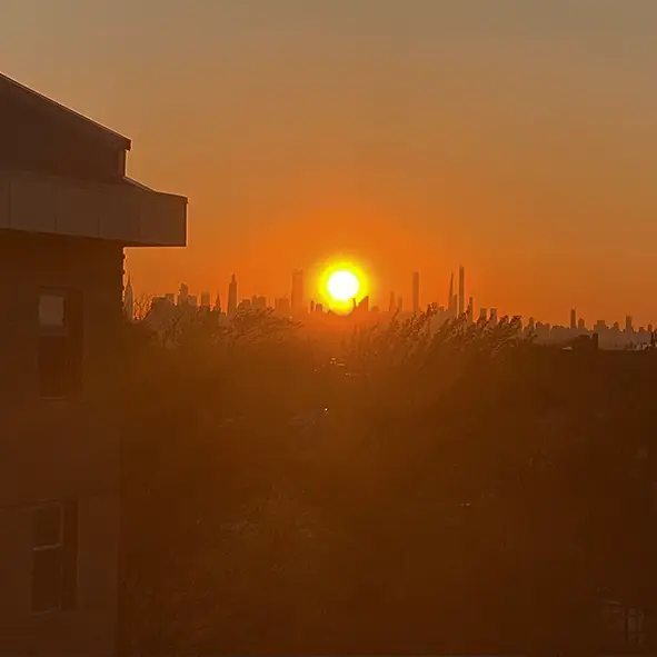 Smartphone user left with mysterious dark circle on camera after taking photo of the sunset