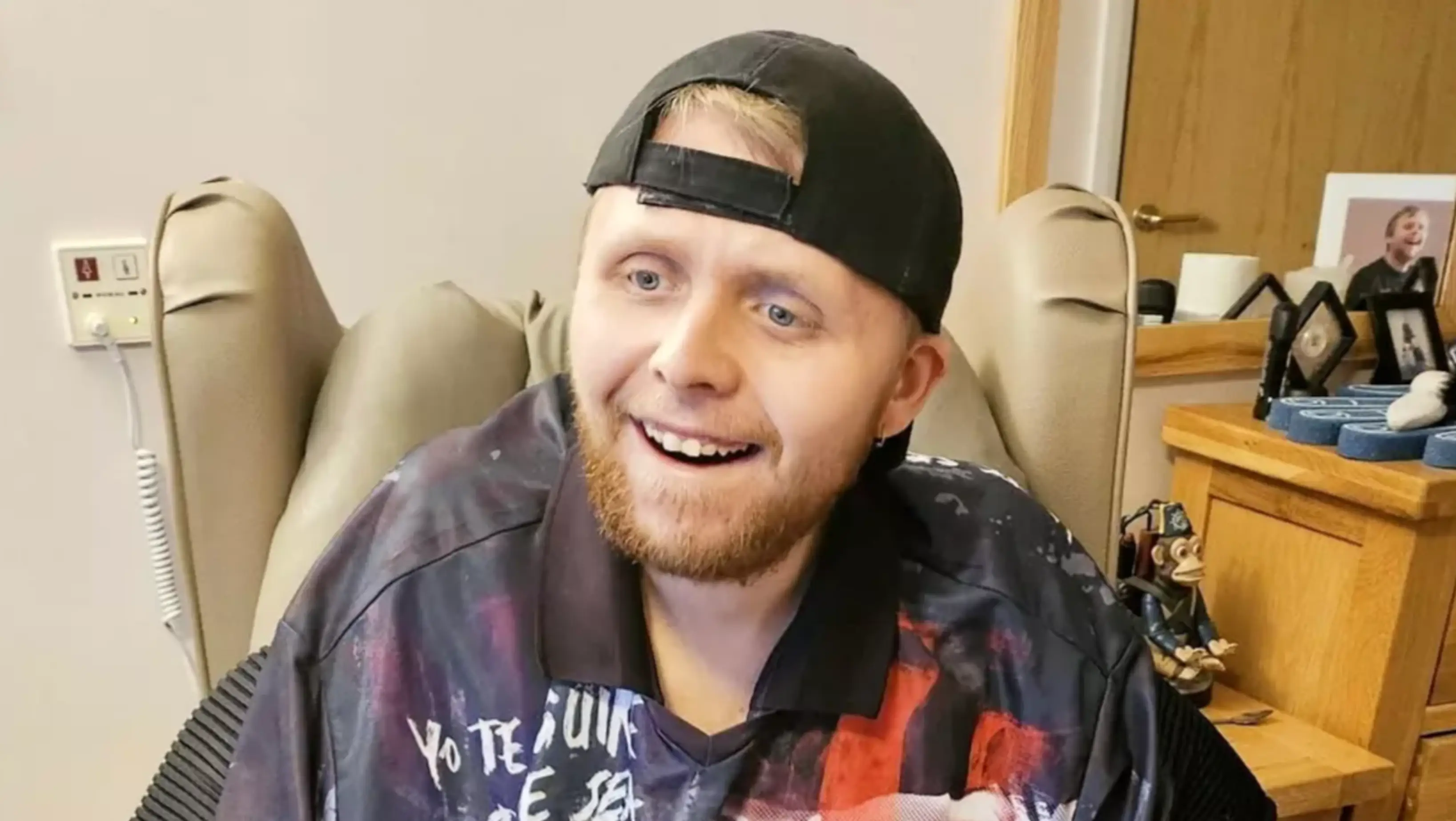 Andre Yarham was diagnosed with dementia at just 22 (SWNS)