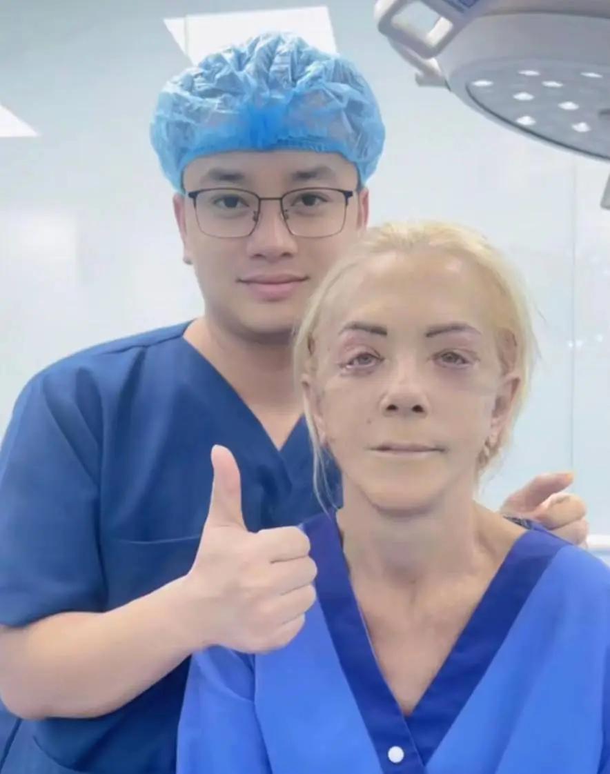 The comments were clearly shocked by the transformation (TikTok / Dr. Cao Plastic Surgery)