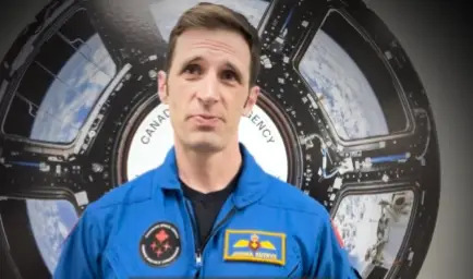 Joshua Kutryk is on the ISS right now (X/@Astro_Kutryk)
