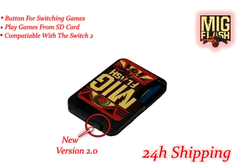Mig Flash carts allow people to store, back up, and play games in one single location, and is a popular tool for piracy on the Switch (Mig Flash)
