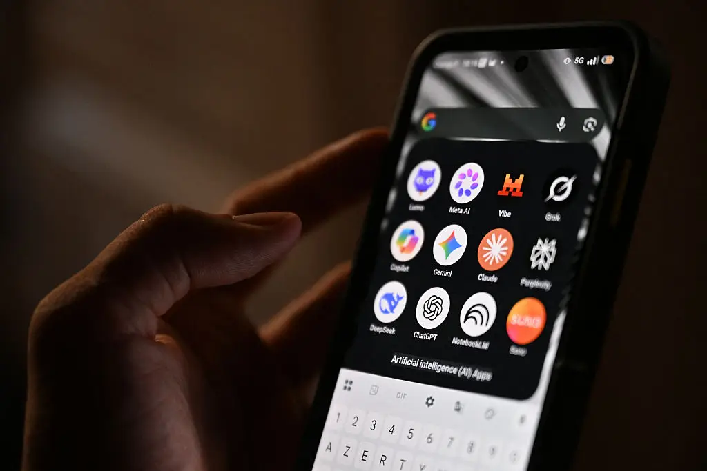 Cybersecurity concerns have been raised in recent months over advanced AI models (Martin LELIEVRE/AFP via Getty Images)