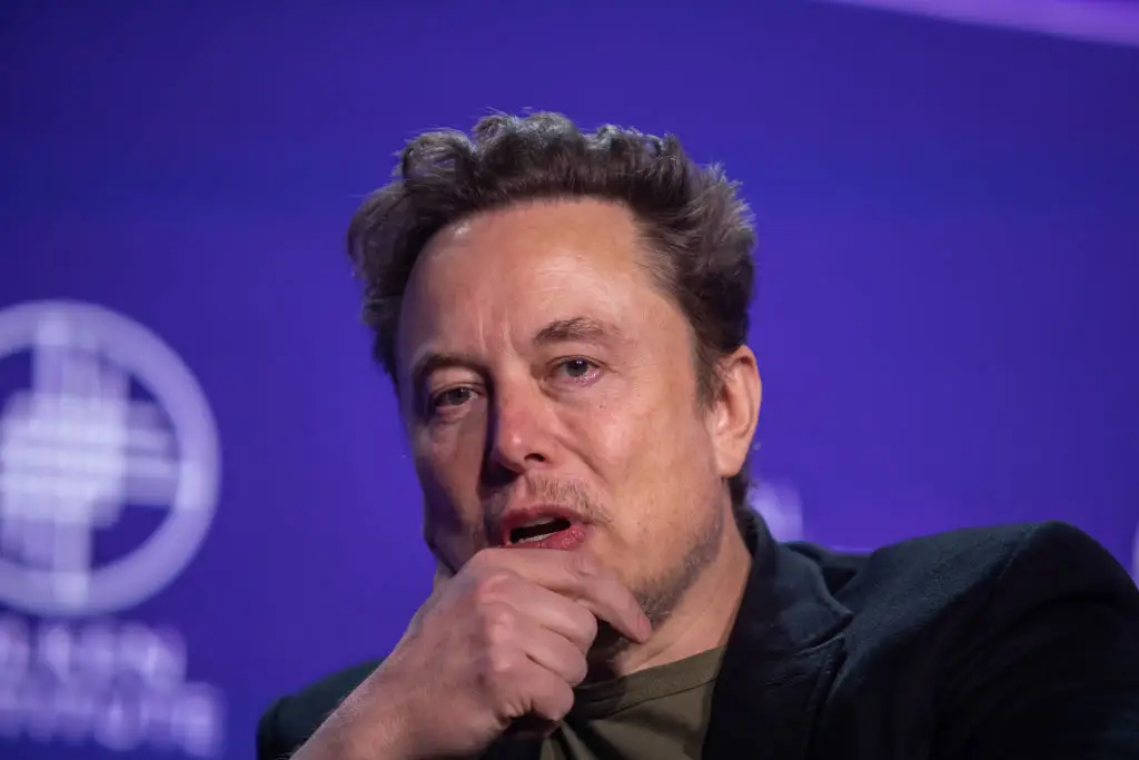 ChatGPT has predicted that it could be as early as this year that Elon Musk becomes a trillionaire (Apu Gomes/Getty Images)